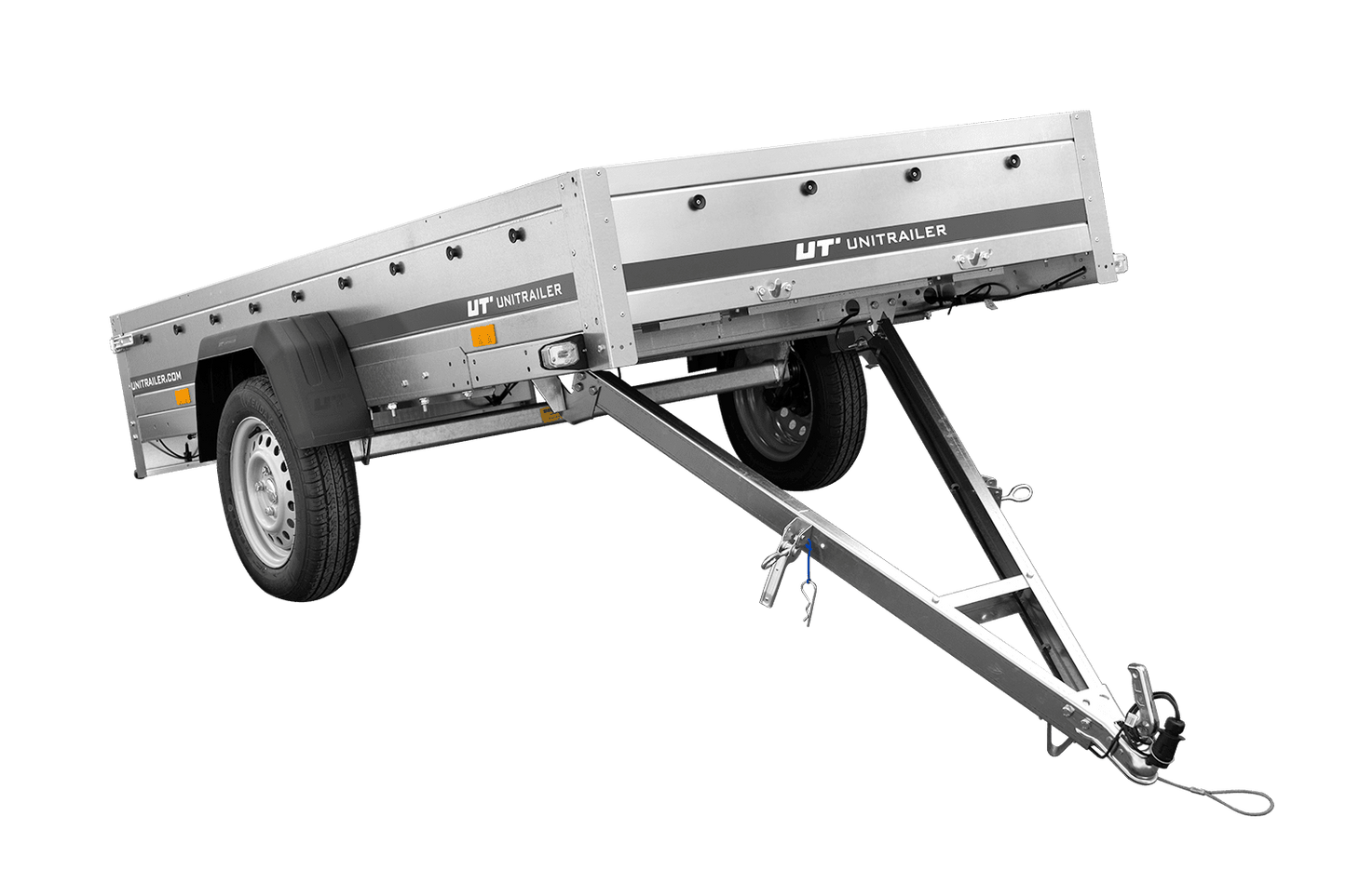Remolque de un eje Unitrailer GARDEN TRAILER 264 BASCULANTE