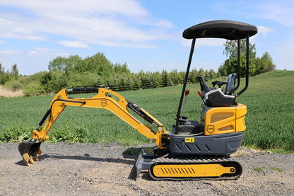 Miniexcavadora APS OKW17 con brazo oscilante