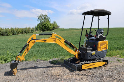 Miniexcavadora APS OKW17 con brazo oscilante