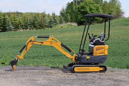 Miniexcavadora APS OKW17 con brazo oscilante