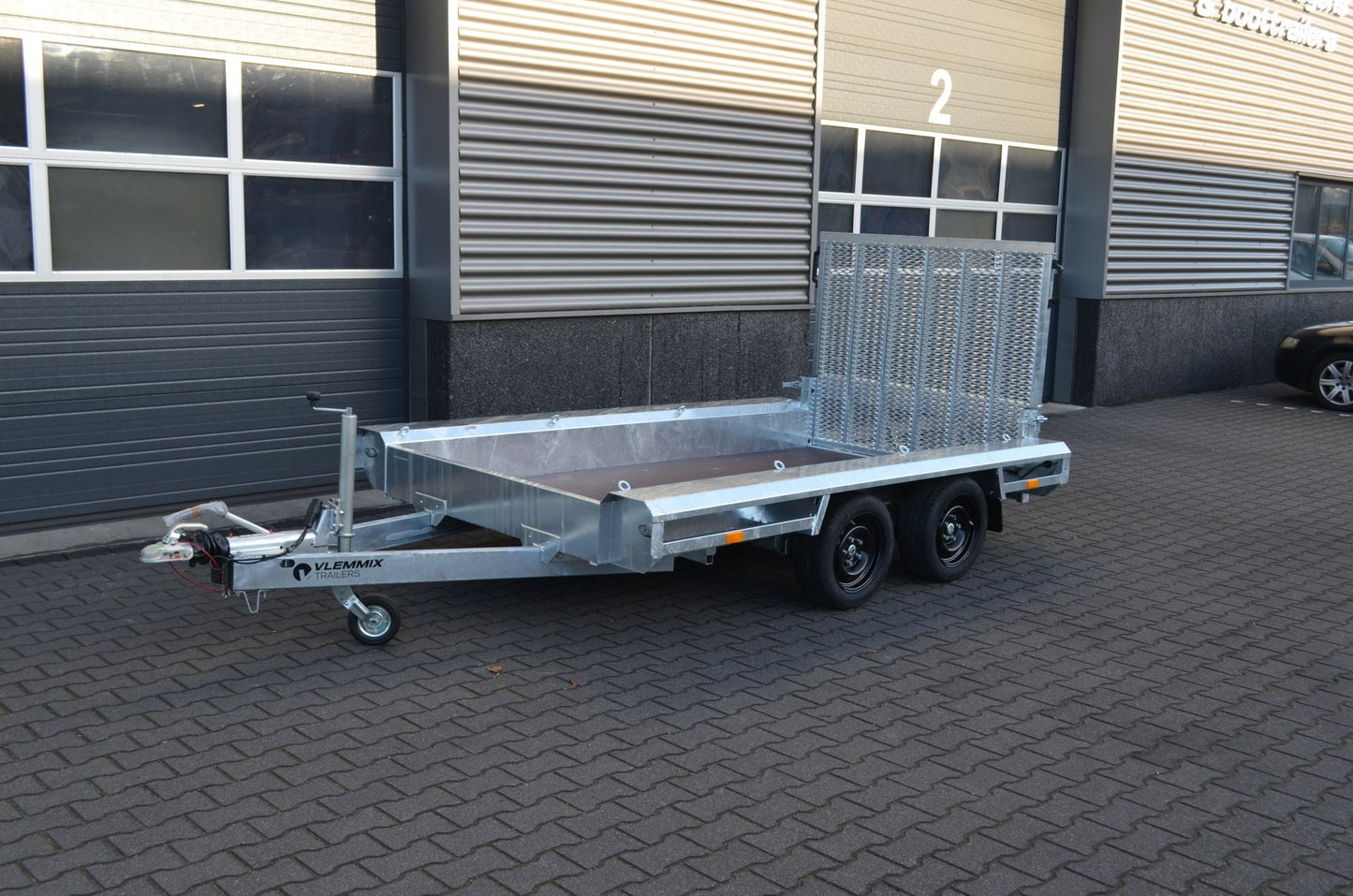 Remolque de Carga 3 x 1,5m 3000 kg - 1500 kg - 2 ejes