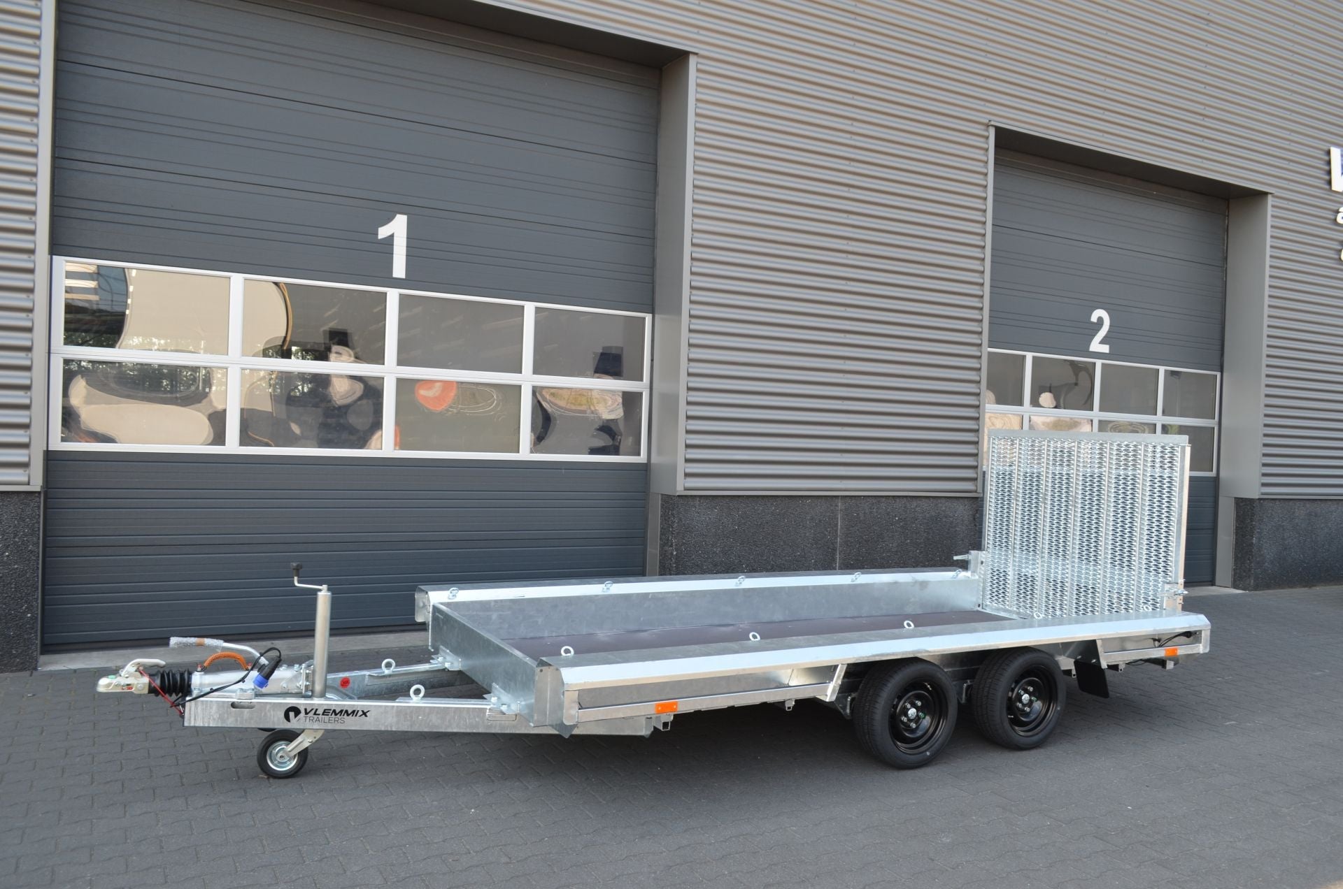 Remolque de Carga 4 x 1,5 m 3000 kg - 1500 kg - 2 ejes