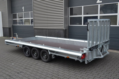 Remolque de Carga 4 x 1,8 m 3500 kg - 1800 kg - 3 ejes