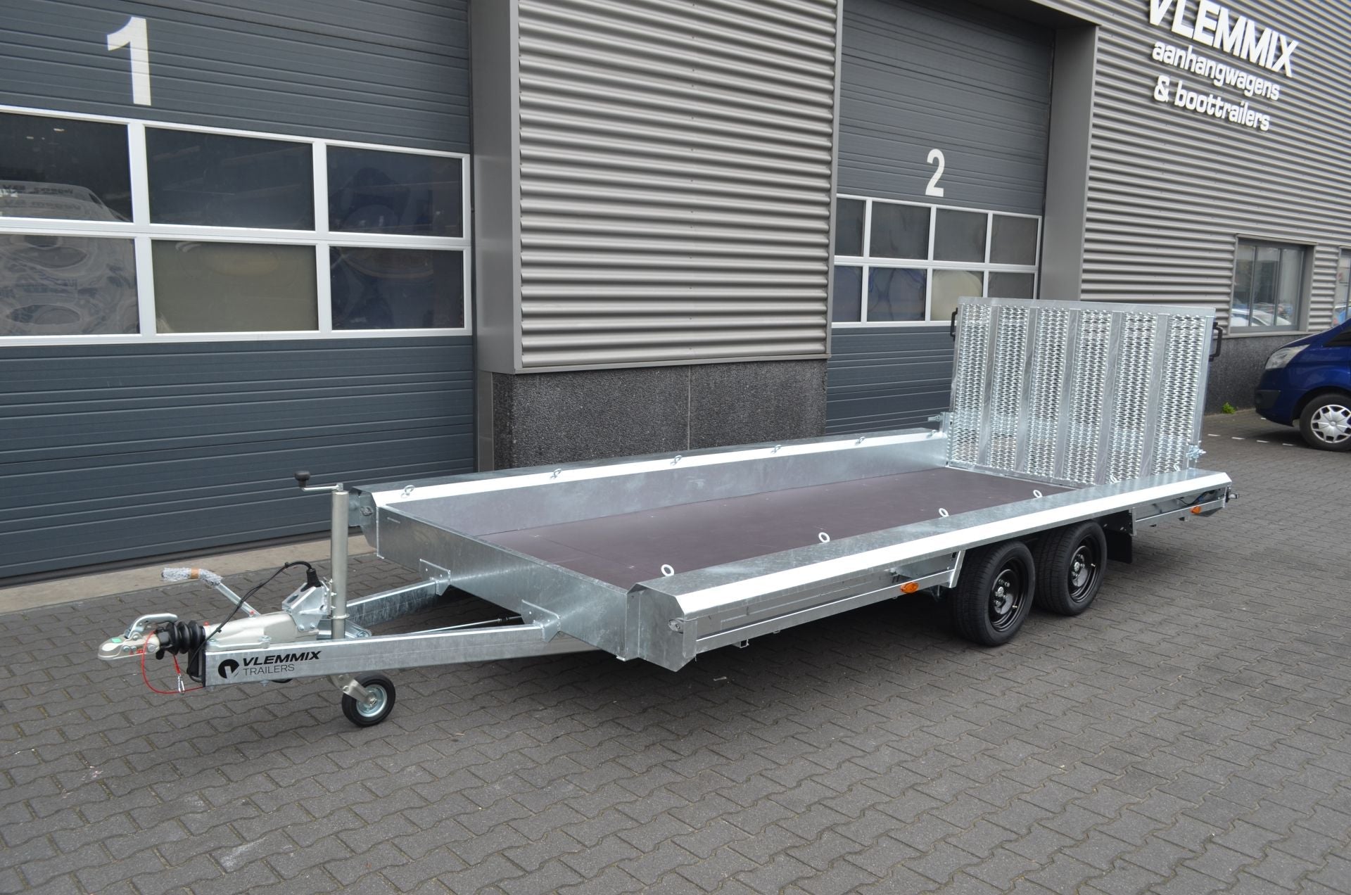 Remolque de Carga 4,8 x 1,8 m 3500 kg - 1800 kg - 2 ejes