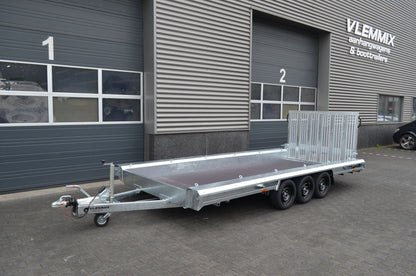 Remolque de Carga 4,8 x 1,8 m 3500 kg - 1350 kg - 3 ejes