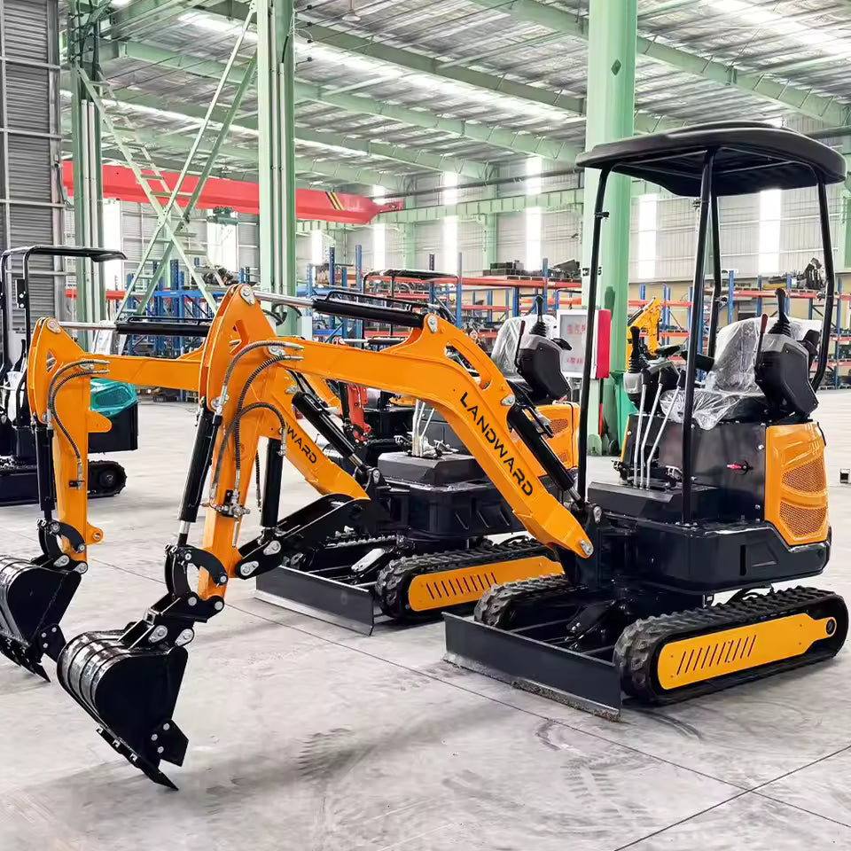 Miniexcavadora Hidráulica 1,5 T con Motor Kubota