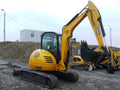 Miniexcavadora usada JCB 8055 RTS (2008) – 5,3T – Motor Isuzu 34,1 kW – Alcance 6 m