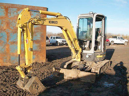 Miniexcavadora usada Kobelco SK35SR-5 (2009) – 3,7T – Motor Yanmar 21,2 kW