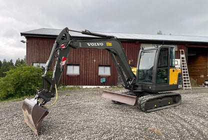 Miniexcavadora usada Volvo EC55C (2009) – 4,91T – Motor Yanmar 37 kW