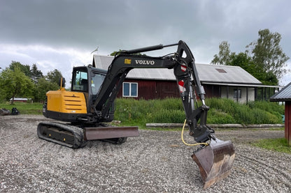 Miniexcavadora usada Volvo EC55C (2009) – 4,91T – Motor Yanmar 37 kW