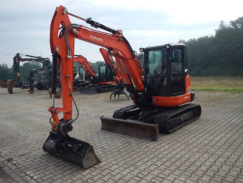 Miniexcavadora Kubota KX057-4 (2014) – 5,5T – ocasión