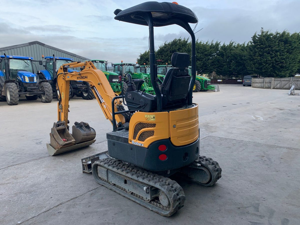 Miniexcavadora Hyundai Robex 17Z-9A (2015) – 1,7T – ocasión