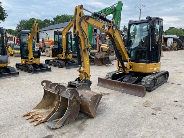 Miniexcavadora Caterpillar CAT 303.5 E CR (2016) – 3,7T – ocasión