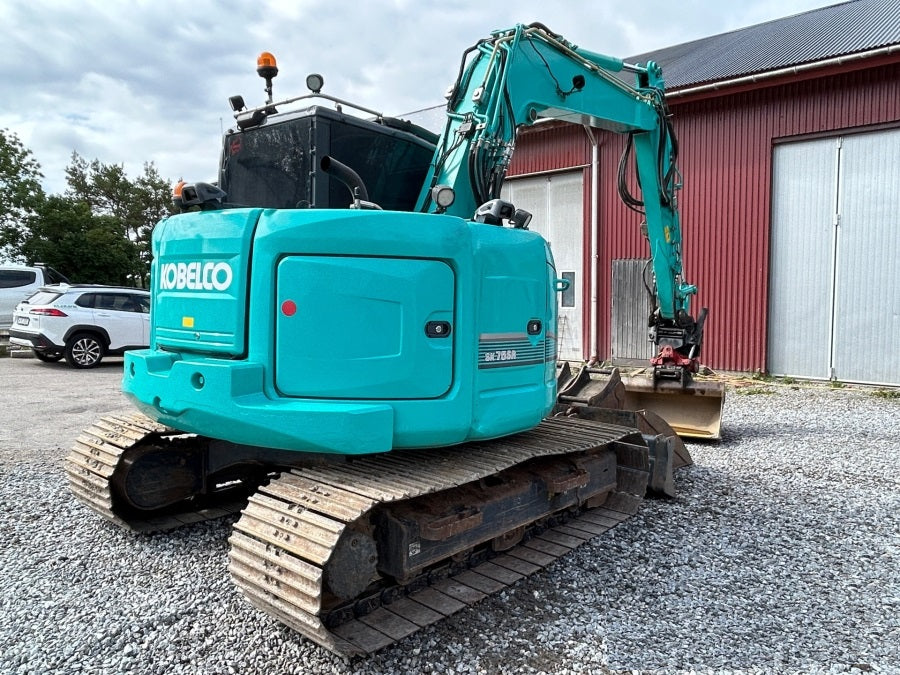 Miniexcavadora Kobelco SK75SR-3E (2016) – 7,5T – Ocasión