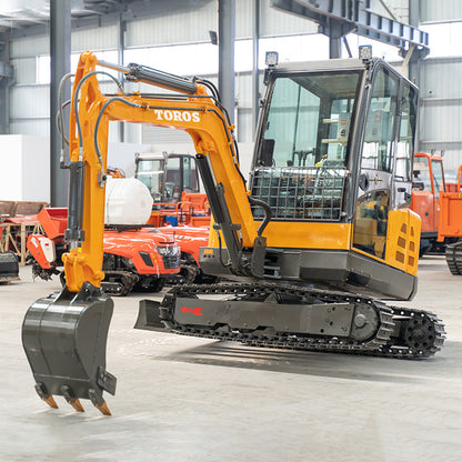 Miniexcavadora Toros TE-30 – 3 Toneladas | 19.6 kW