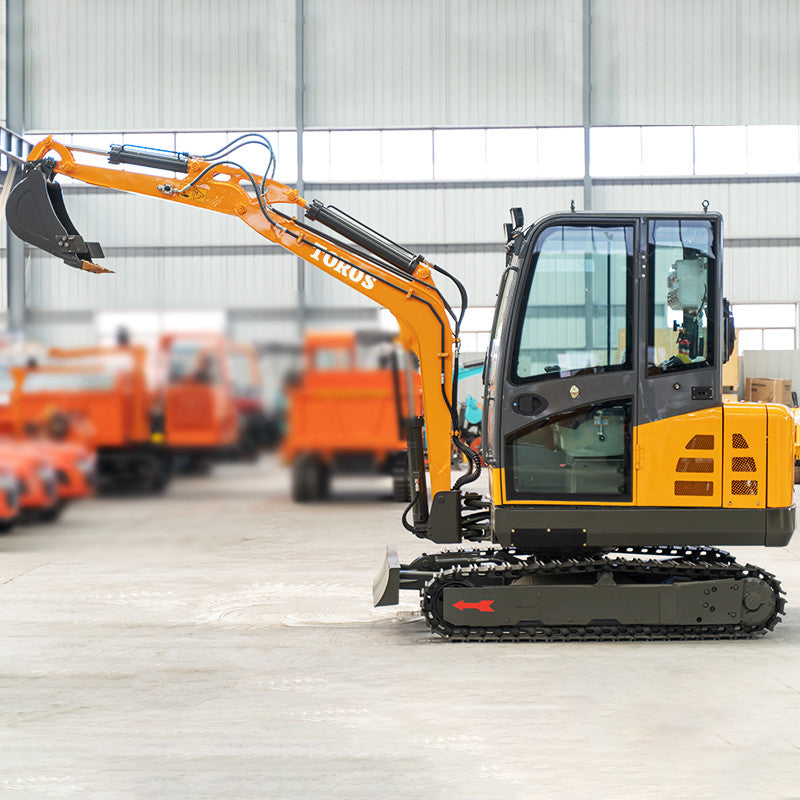 Miniexcavadora Toros TE-30 – 3 Toneladas | 19.6 kW