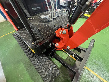 Miniexcavadora Kubota U27-4 de 2,7 t usada 2022 con 1302 h y paquete completo de accesorios