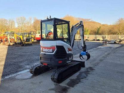 Miniexcavadora Bobcat E27z de 2,7 t usada, año 2019, 1788 h con enganche hidráulico
