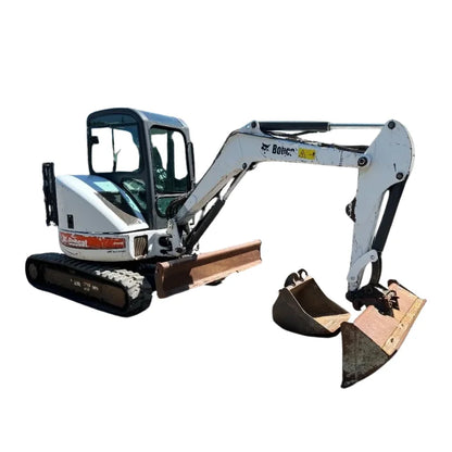 Miniexcavadora compacta Bobcat 430 3,5 t 6 600 h — Motor Kubota V2203 32,3 kW — Ocasión 2005