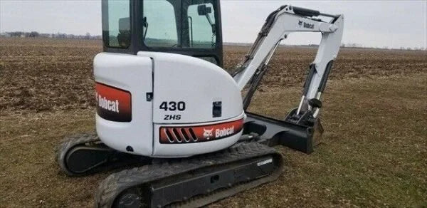 Miniexcavadora Bobcat 430 de 3,5 t de ocasión 2004 con chasis extensible y enganche rápido