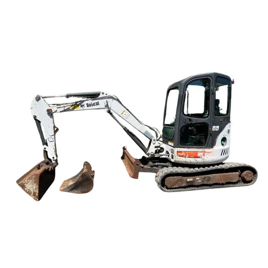 Miniexcavadora compacta Bobcat 430 3,5 t 6 600 h — Motor Kubota V2203 32,3 kW — Ocasión 2005