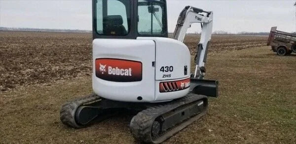 Miniexcavadora Bobcat 430 de 3,5 t de ocasión 2004 con chasis extensible y enganche rápido