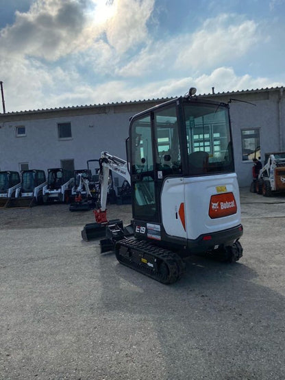 Miniexcavadora Bobcat E19 de 1,6 t, usada, año 2019, solo 850 h, motor Mitsubishi
