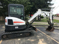 Miniexcavadora Bobcat E35 de 3,5 t de ocasión 2011 con pulgar hidráulico y 3 cucharones
