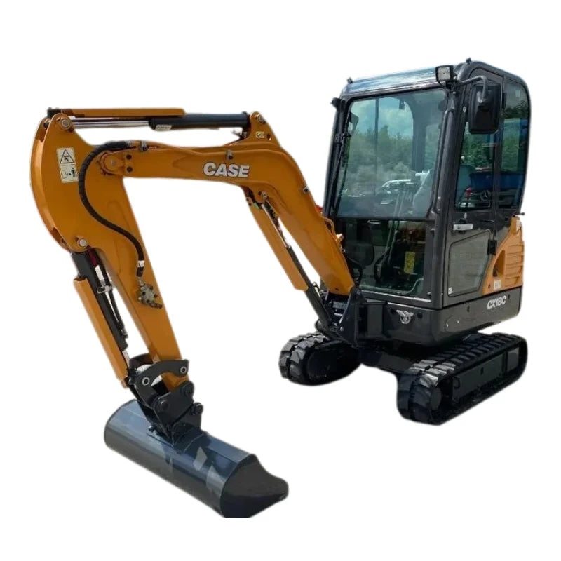 Mini excavadora Case CX18C 1,9 t vía variable — Motor Mitsubishi 12,5 kW — Ocasión 2019 — 582 h