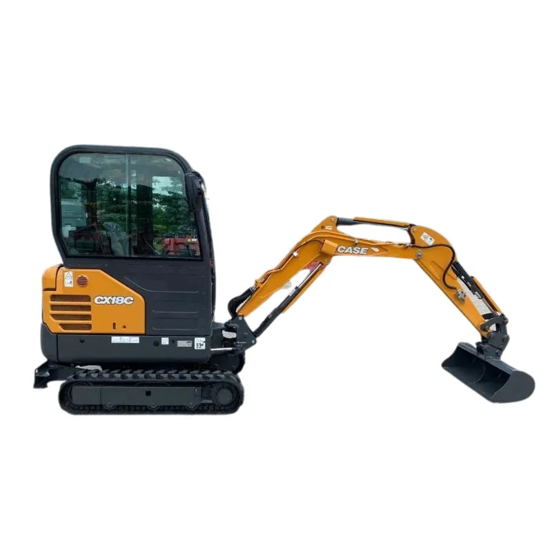 Mini excavadora Case CX18C 1,9 t vía variable — Motor Mitsubishi 12,5 kW — Ocasión 2019 — 582 h