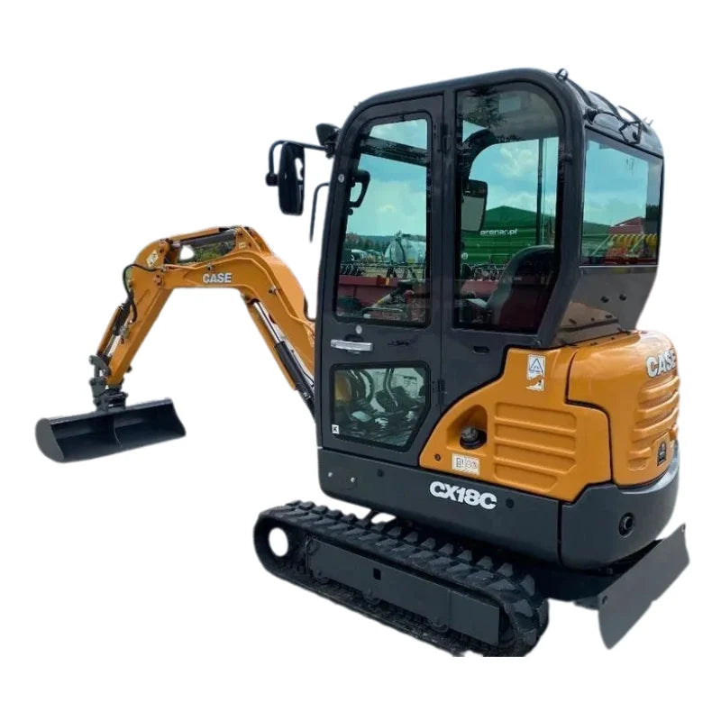 Mini excavadora Case CX18C 1,9 t vía variable — Motor Mitsubishi 12,5 kW — Ocasión 2019 — 582 h