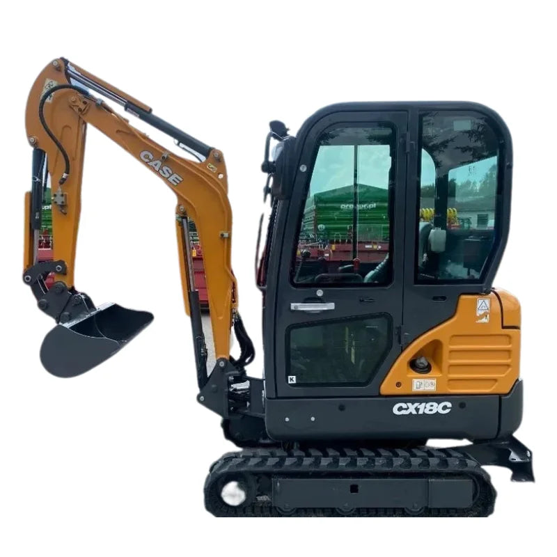 Mini excavadora Case CX18C 1,9 t vía variable — Motor Mitsubishi 12,5 kW — Ocasión 2019 — 582 h