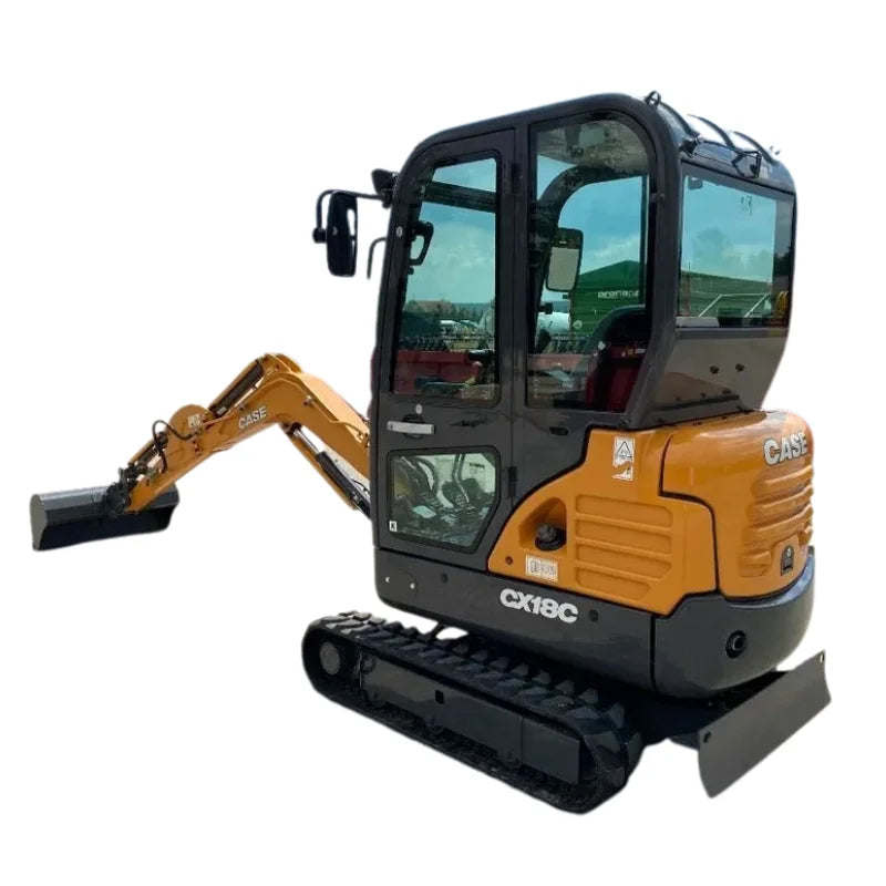 Mini excavadora Case CX18C 1,9 t vía variable — Motor Mitsubishi 12,5 kW — Ocasión 2019 — 582 h