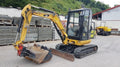 Miniexcavadora CAT 302.7D CR de Ocasión – 2,67T (2016) con 3 Cucharas y Enganche Rápido