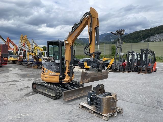 CASE CX 39B S2 (2014) – Mini excavadora de ocasión 3,9T – 3 100 h – 3 cucharones