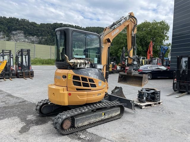 CASE CX 39B S2 (2014) – Mini excavadora de ocasión 3,9T – 3 100 h – 3 cucharones