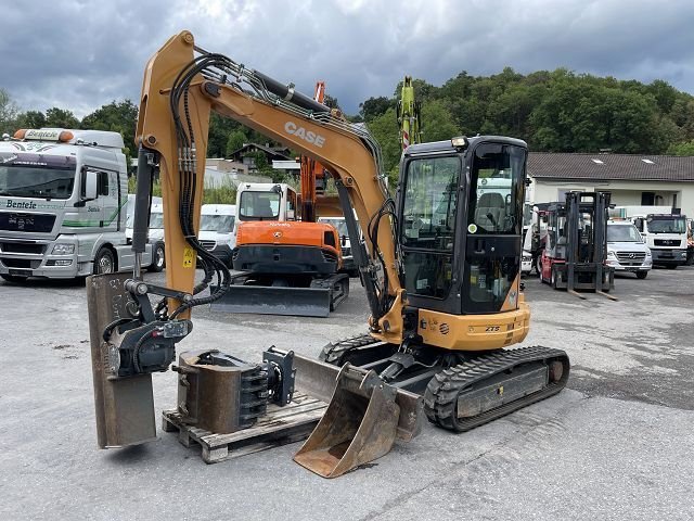CASE CX 39B S2 (2014) – Mini excavadora de ocasión 3,9T – 3 100 h – 3 cucharones