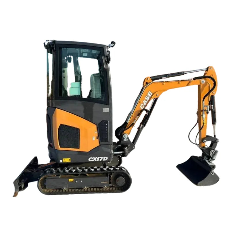 Mini excavadora Case CX 17 D 1,8 t — Motor Yanmar 3TNV70 Stage V 12 kW — Ocasión 2022 — 200 h