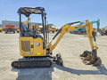 Miniexcavadora Caterpillar 301.7CR de Ocasión – 1,8T (2021) con 3 Cucharas y Remolque