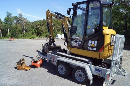 Miniexcavadora Caterpillar 301.7D de Ocasión – 1,85T (2017) con 1.461 h