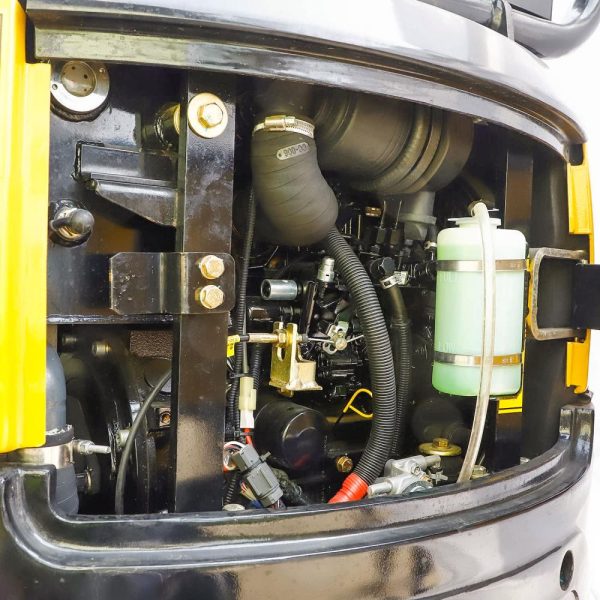 Miniexcavadora Compartec Bobmaster Premium de 1,2 t de ocasión casi nueva de 10 h extensible
