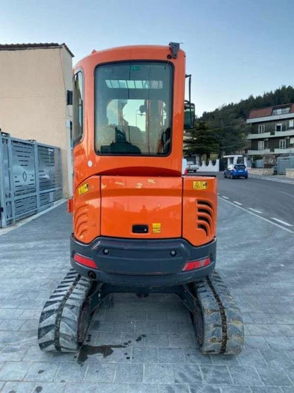 Miniexcavadora Doosan DX 27 Z 2,8 t de giro cero de ocasión 2016 con enganche rápido y 3 cucharas