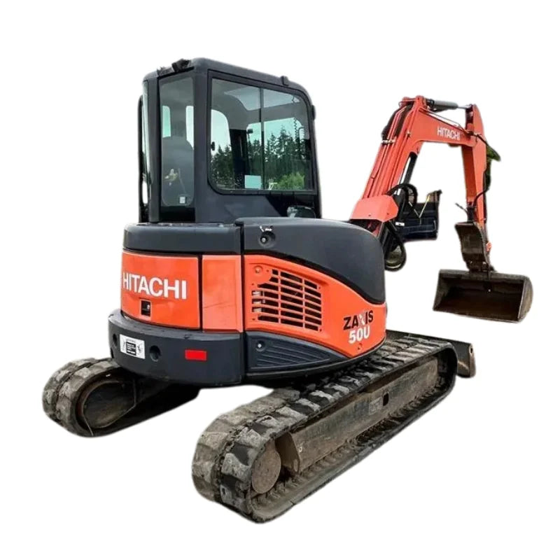Miniexcavadora Hitachi ZX50U 4,72 t — Motor Yanmar TNV88 29,4 kW — Usado 2012 — 2 000 h