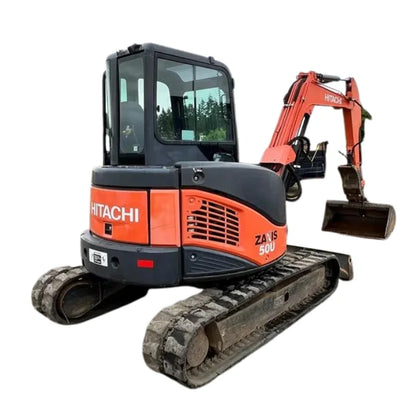 Miniexcavadora Hitachi ZX50U 4,72 t — Motor Yanmar TNV88 29,4 kW — Usado 2012 — 2 000 h