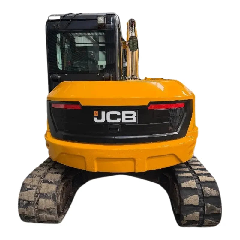 JCB 86C-1 ECO 8,6 t Excavadora Compacta Usada 2018 con Enganche Rápido y 3 Cucharas