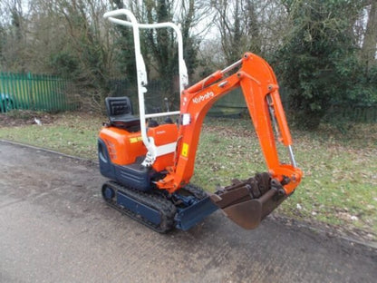 Miniexcavadora Kubota K008-3 de Ocasión (2013) – 0,8T con Motor Nuevo – 2.694 h