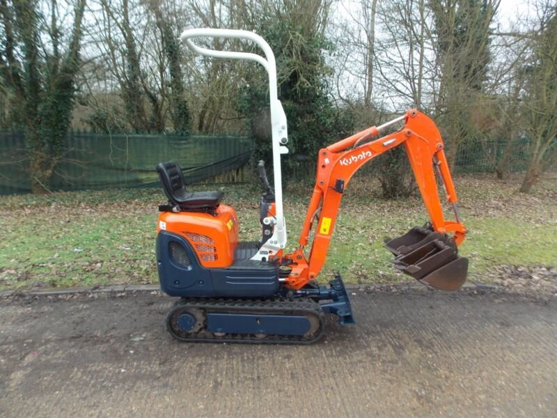 Miniexcavadora Kubota K008-3 de Ocasión (2013) – 0,8T con Motor Nuevo – 2.694 h
