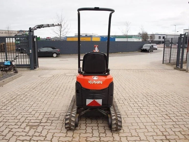 Miniexcavadora Kubota U10-3 ultracompacta de 1 tonelada, usada, año 2016, 2028 horas, con 3 cucharones
