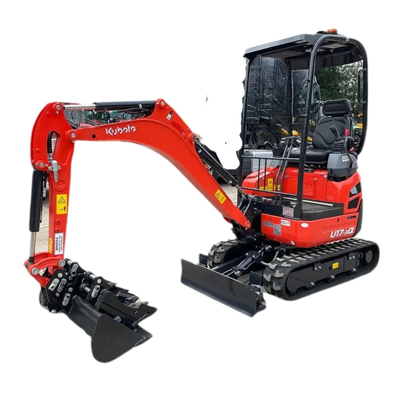 Miniexcavadora Kubota U17-3A 1,7 t giro cero — Motor D902-E4 — Usado 2023 — 57 h