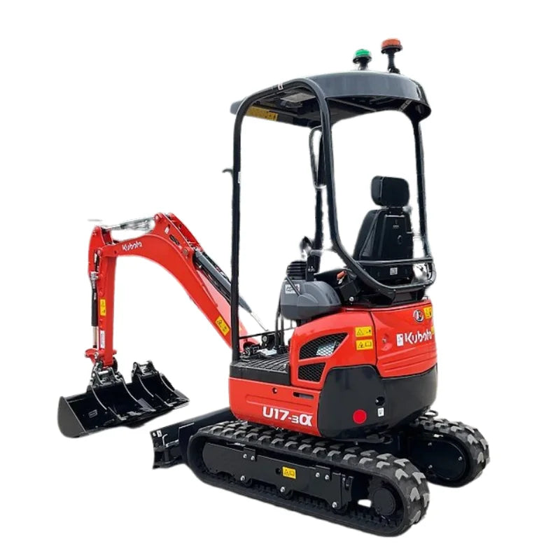 Miniexcavadora Kubota U17-3A 1,7 t giro cero — Motor D902-E4 — Usado 2023 — 57 h